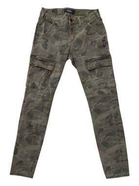 Silver Jeans Co. Camouflage Cargo Pants Size 26 lightly stretch skinny mid